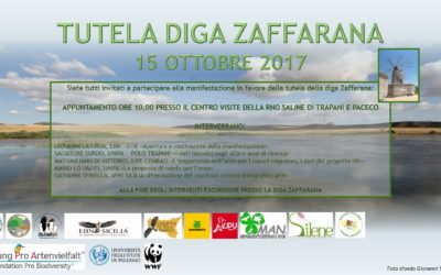 ConRaSi sostiene l’iniziativa del 15 ottobre a favore della Diga Zaffarana